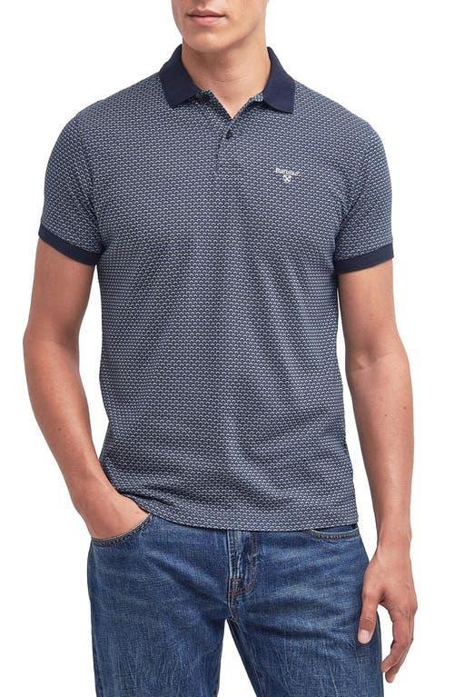 Barbour Shell Print Cotton Polo Product Image