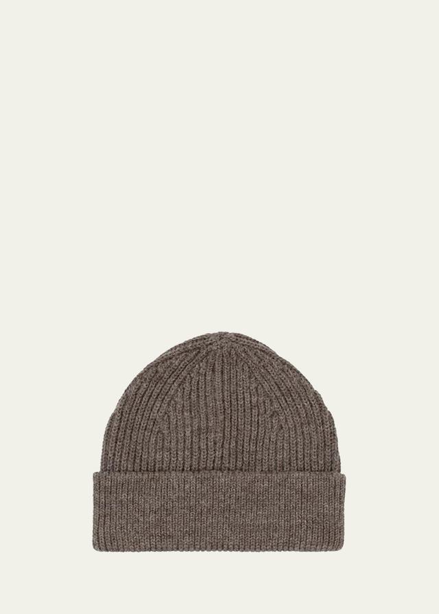 Mens Wool Medium Beanie Product Image