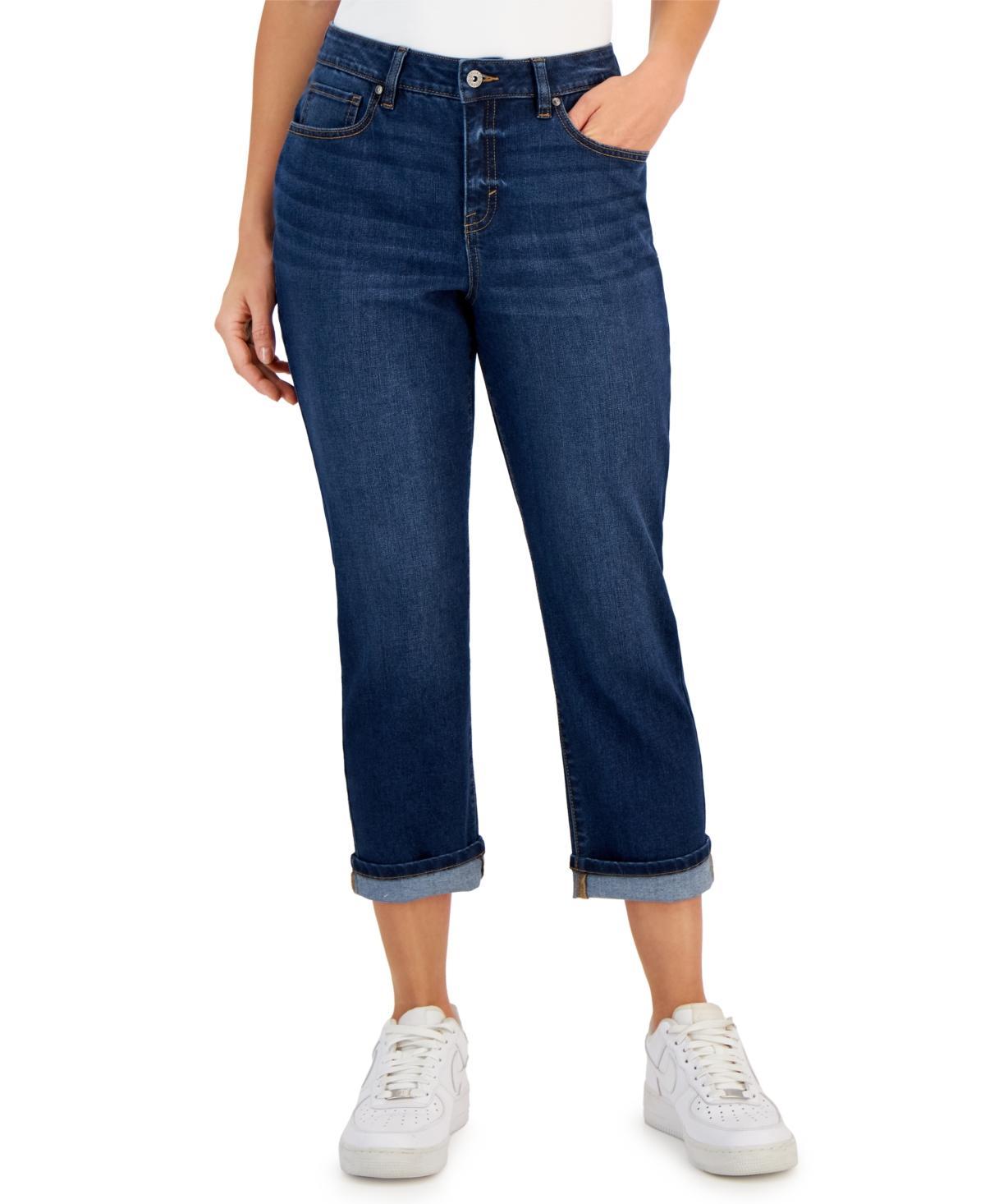 Women's Mid-Rise Curvy Capri Jeans, Created for Macy's Product Image