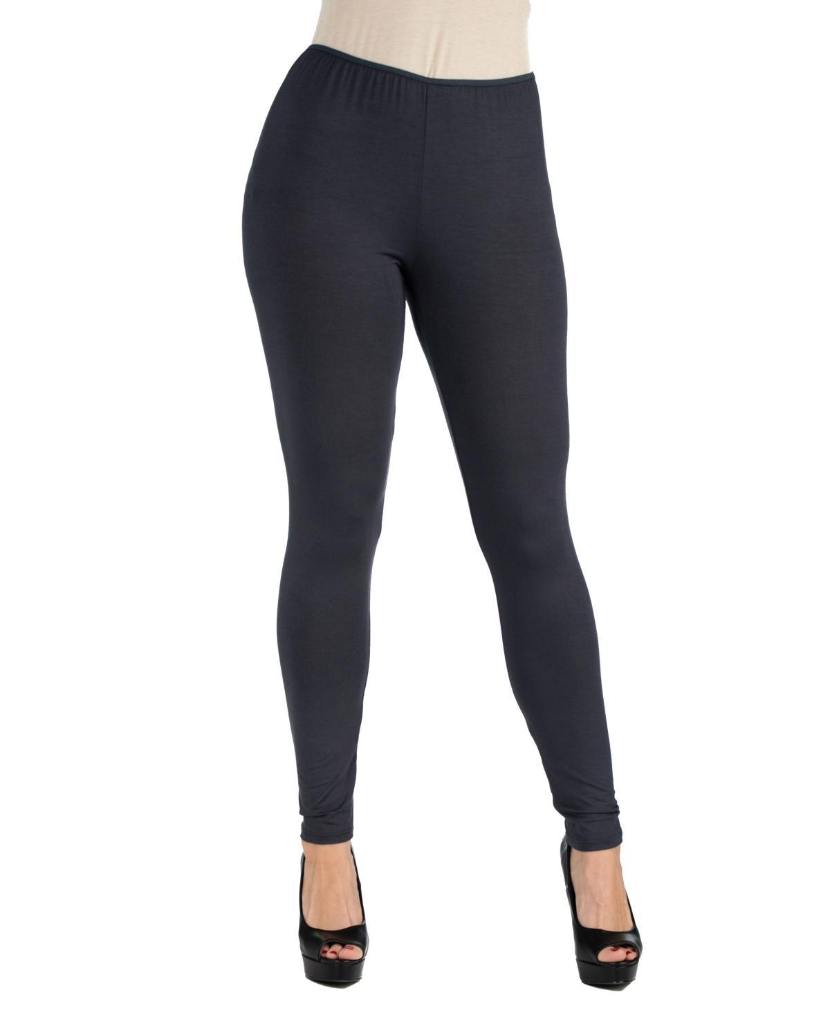 24seven Comfort Apparel Womens Stretch Ankle Length Leggings Product Image