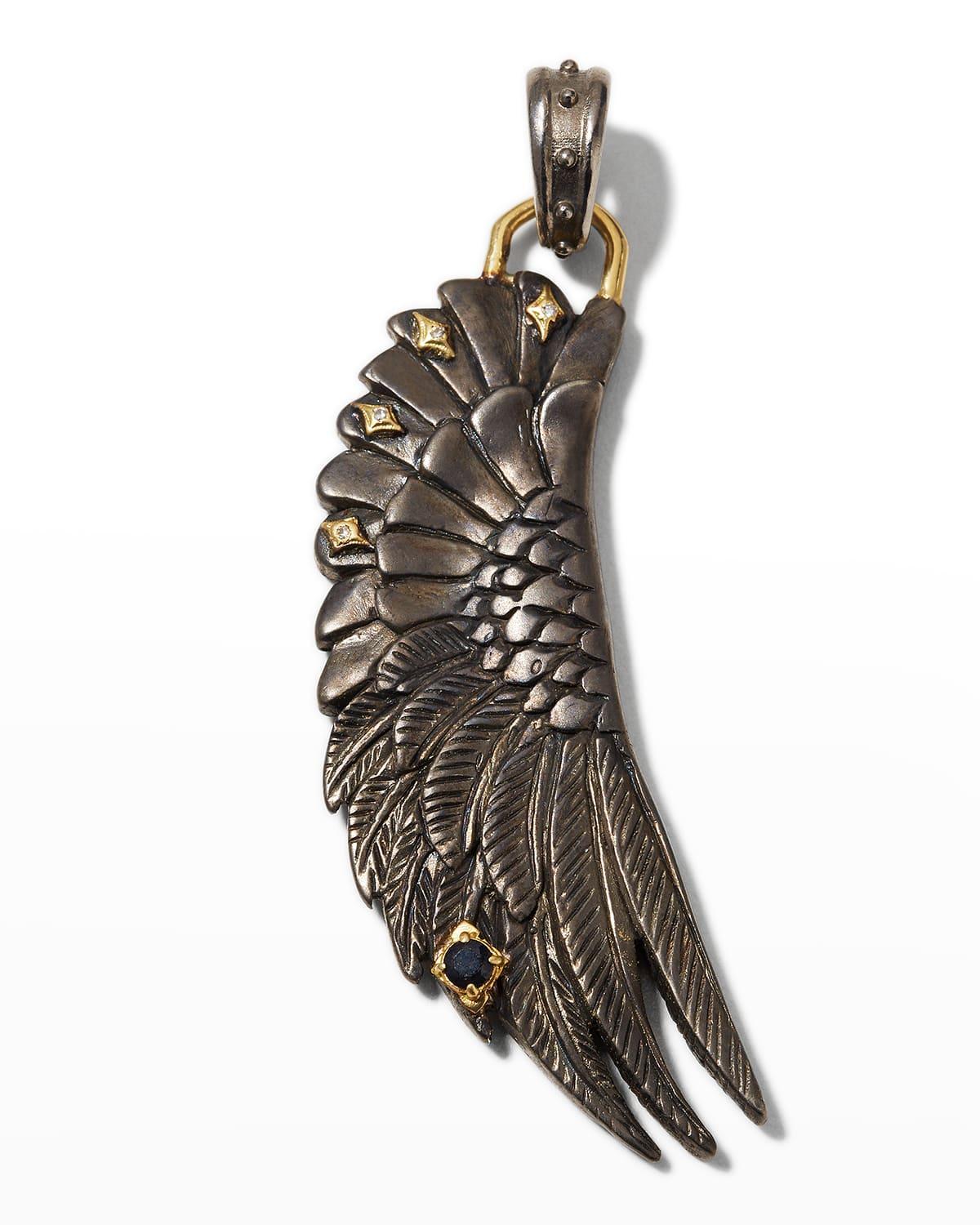 Mens Romero Wing Enhancer Pendant w/ Diamonds Product Image