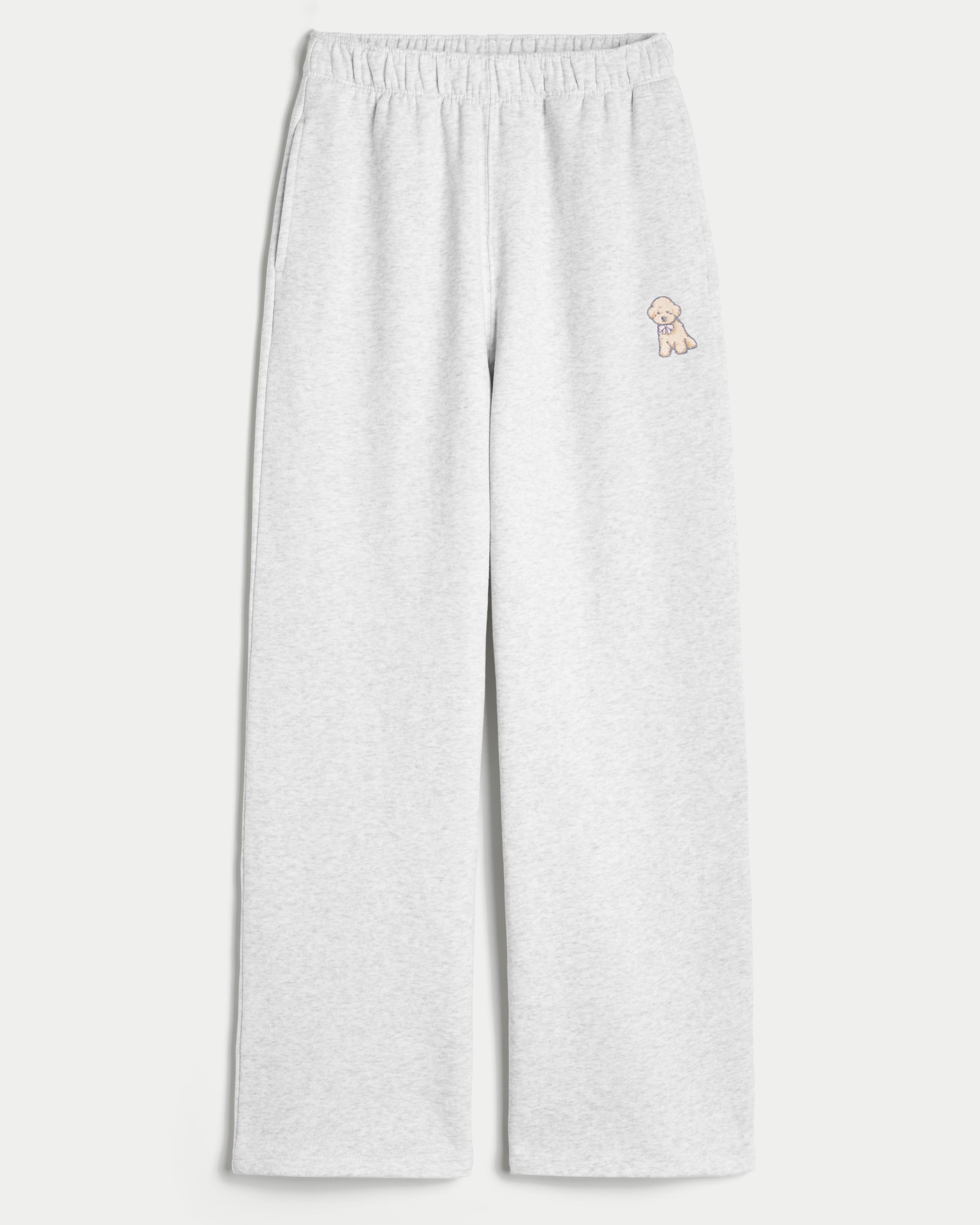 XOXO Graphic Wide-Leg Sweatpants Product Image