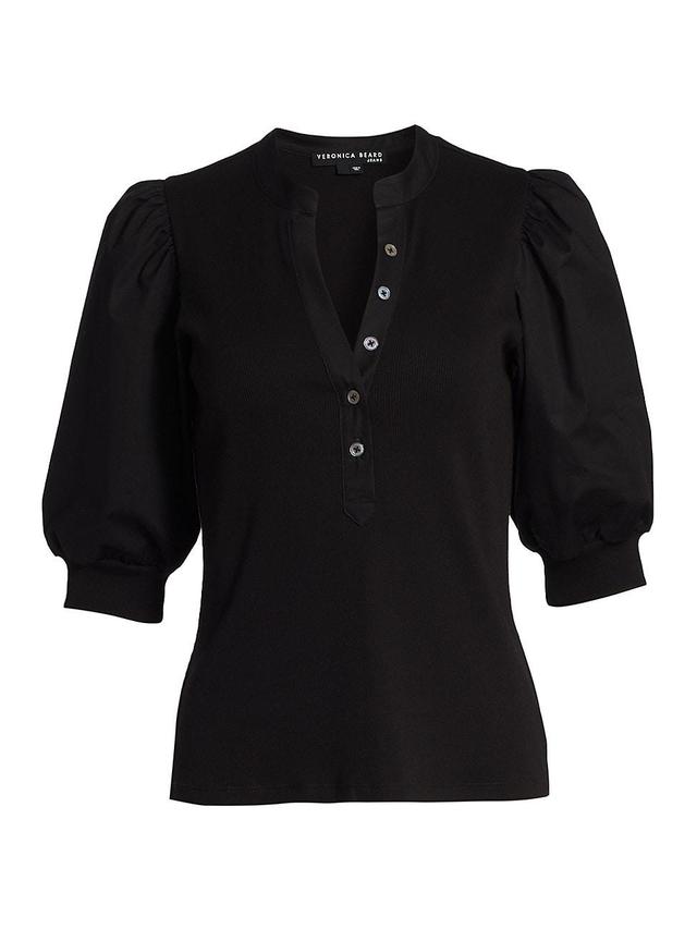 Womens Coralee Puff-Sleeve Top Product Image