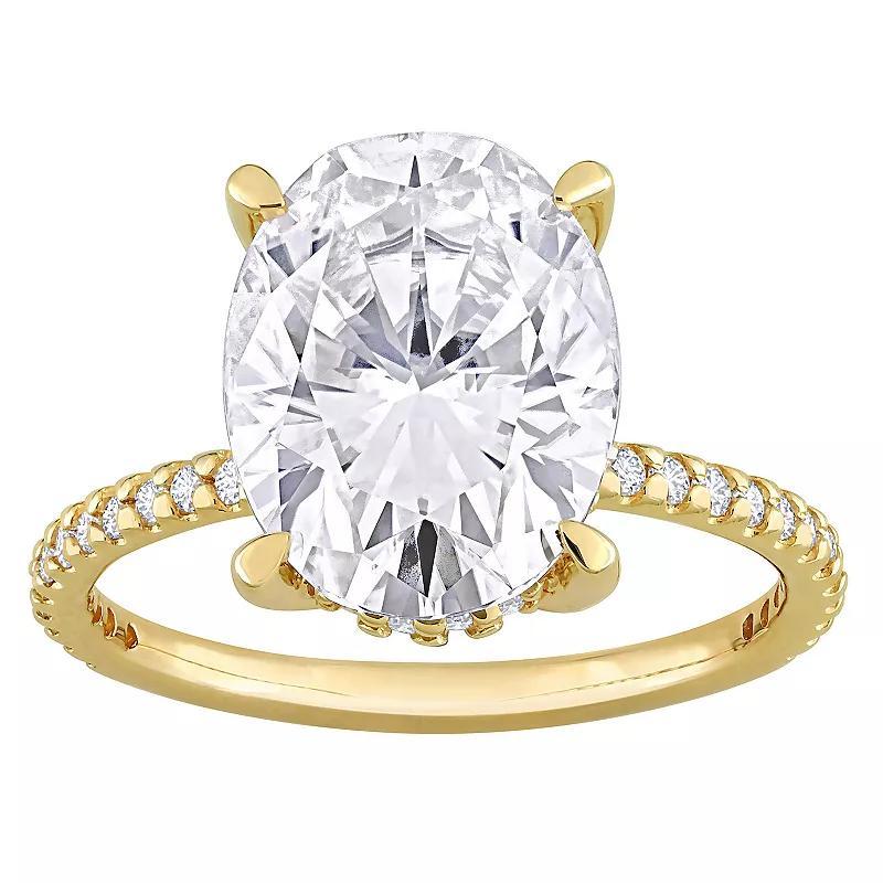 Stella Grace 4-7/8 Carat T.W Lab-Created Moissanite Engagement Ring, Womens 10k Gold Product Image