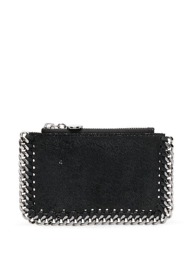 Falabella Zipped Cardholder In Black Product Image