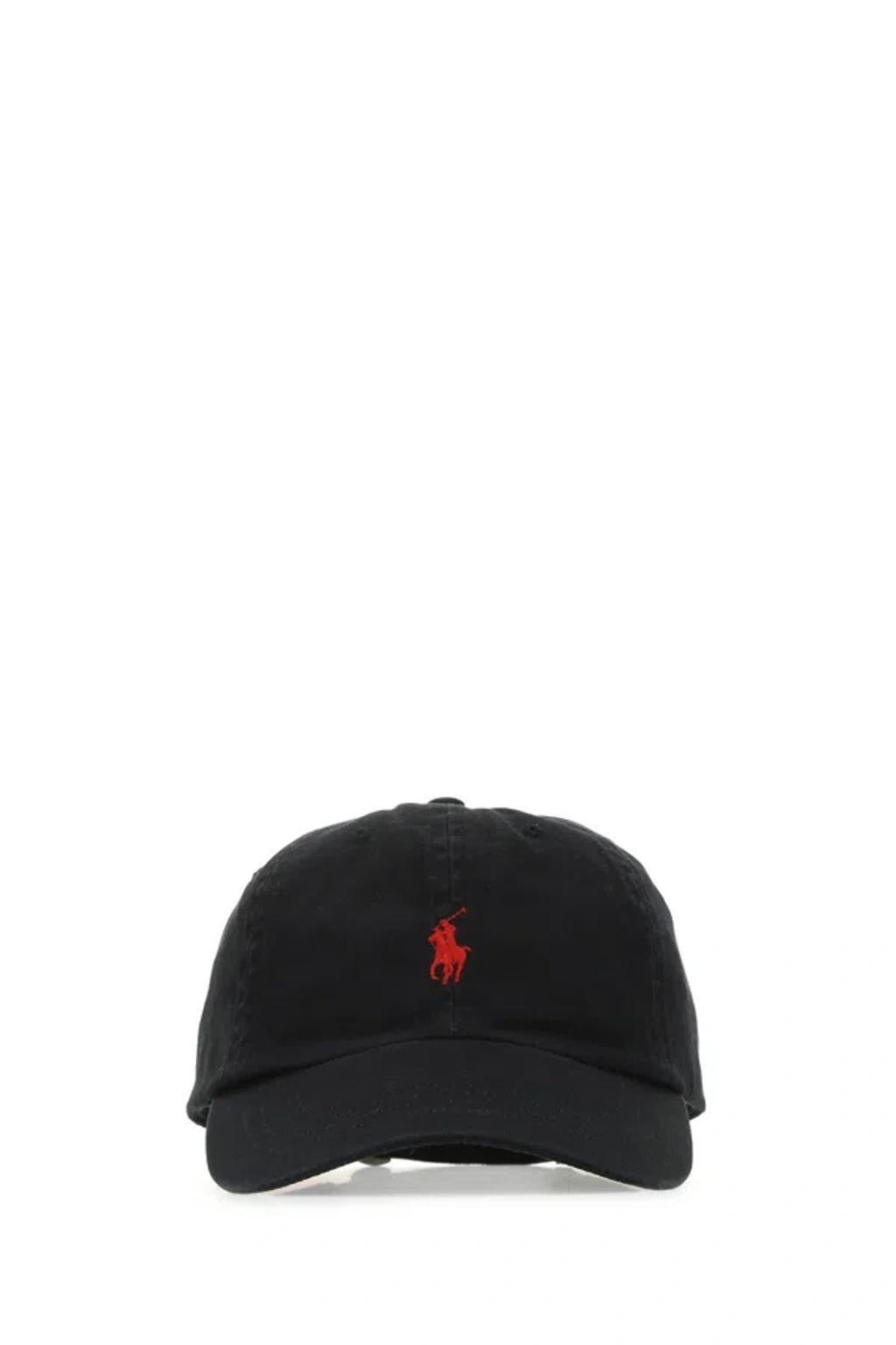 POLO RALPH LAUREN Cappello-tu Nd  Male In Black Product Image