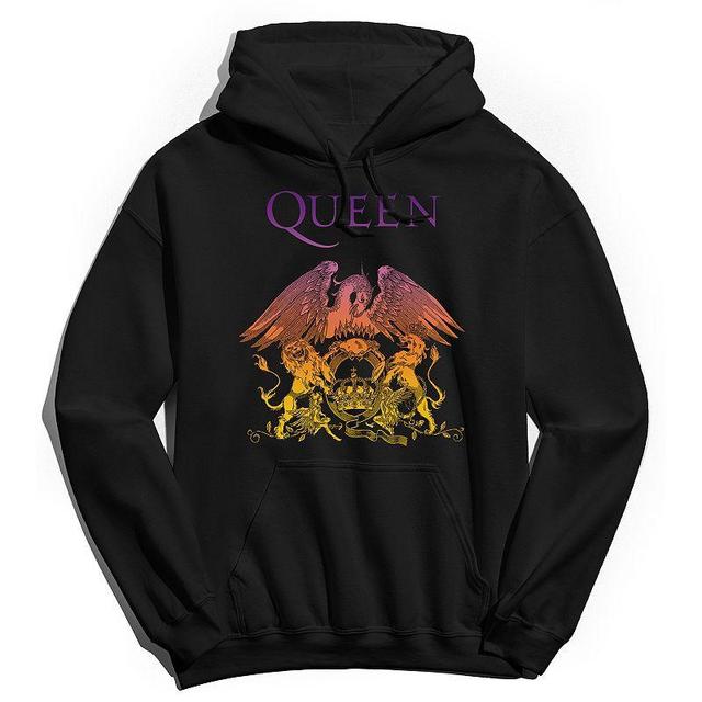 Mens Queen Crest Gradient Hoodie Product Image