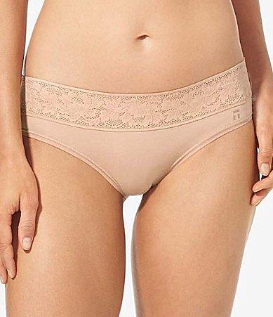 Tommy John Lace Waist Cheeky Second Skin Bikini Panty Product Image