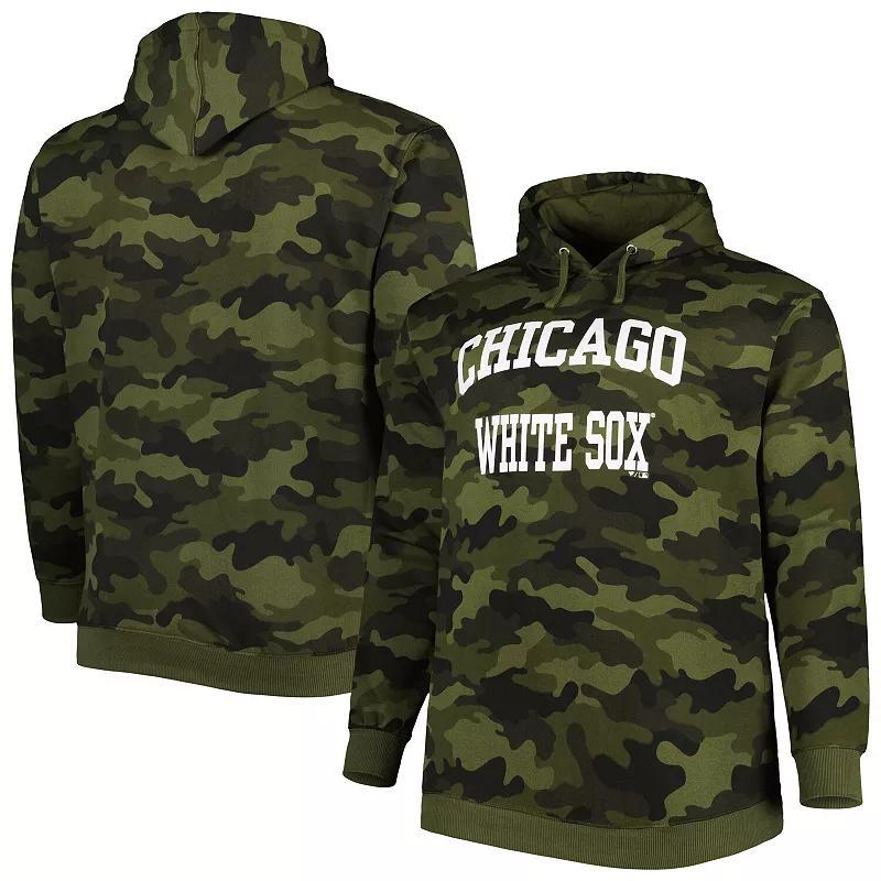 Mens Camo Chicago White Sox Allover Print Pullover Hoodie Product Image