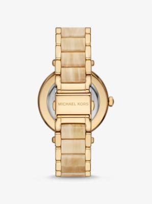 Oversized Pavé Logo -Tone Watch Product Image