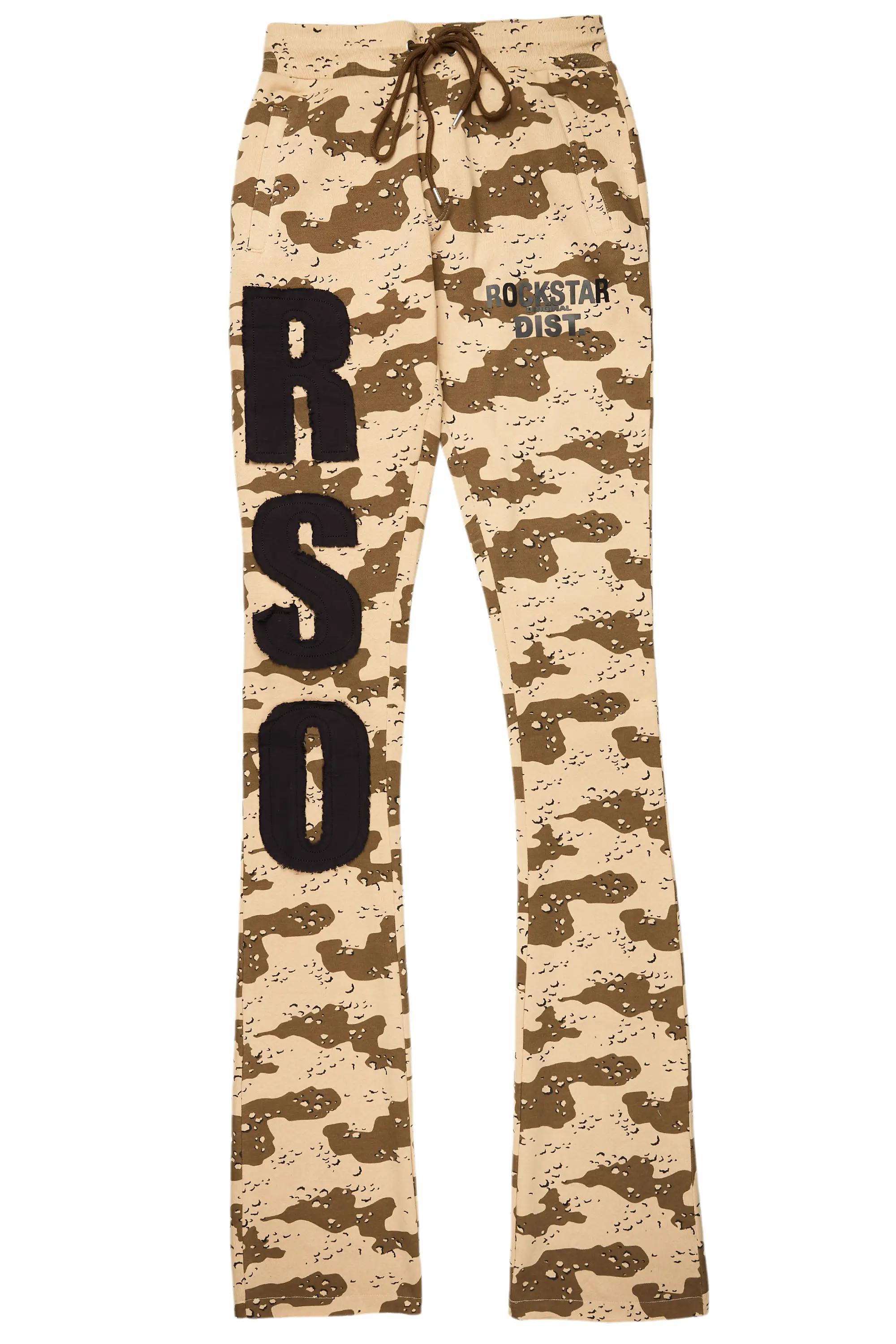 Bansi Desert Camo Super Stacked Trackpant Male Product Image