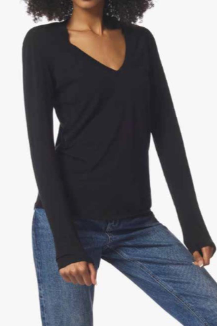 Long Sleeve V-neck Product Image