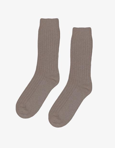 Merino Wool Blend Sock - Lava Grey Product Image