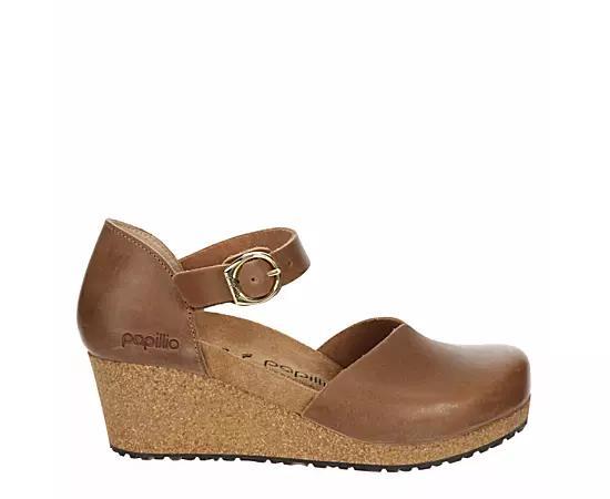 Papillio by Birkenstock Mary Wedge Pump | Womens | | | Pumps | Ankle Strap | Wedge Product Image