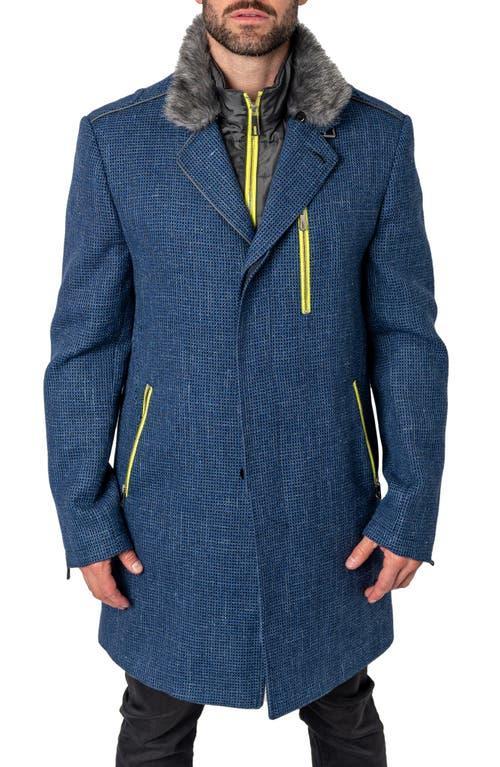 Maceoo Captain Wool Overcoat Product Image