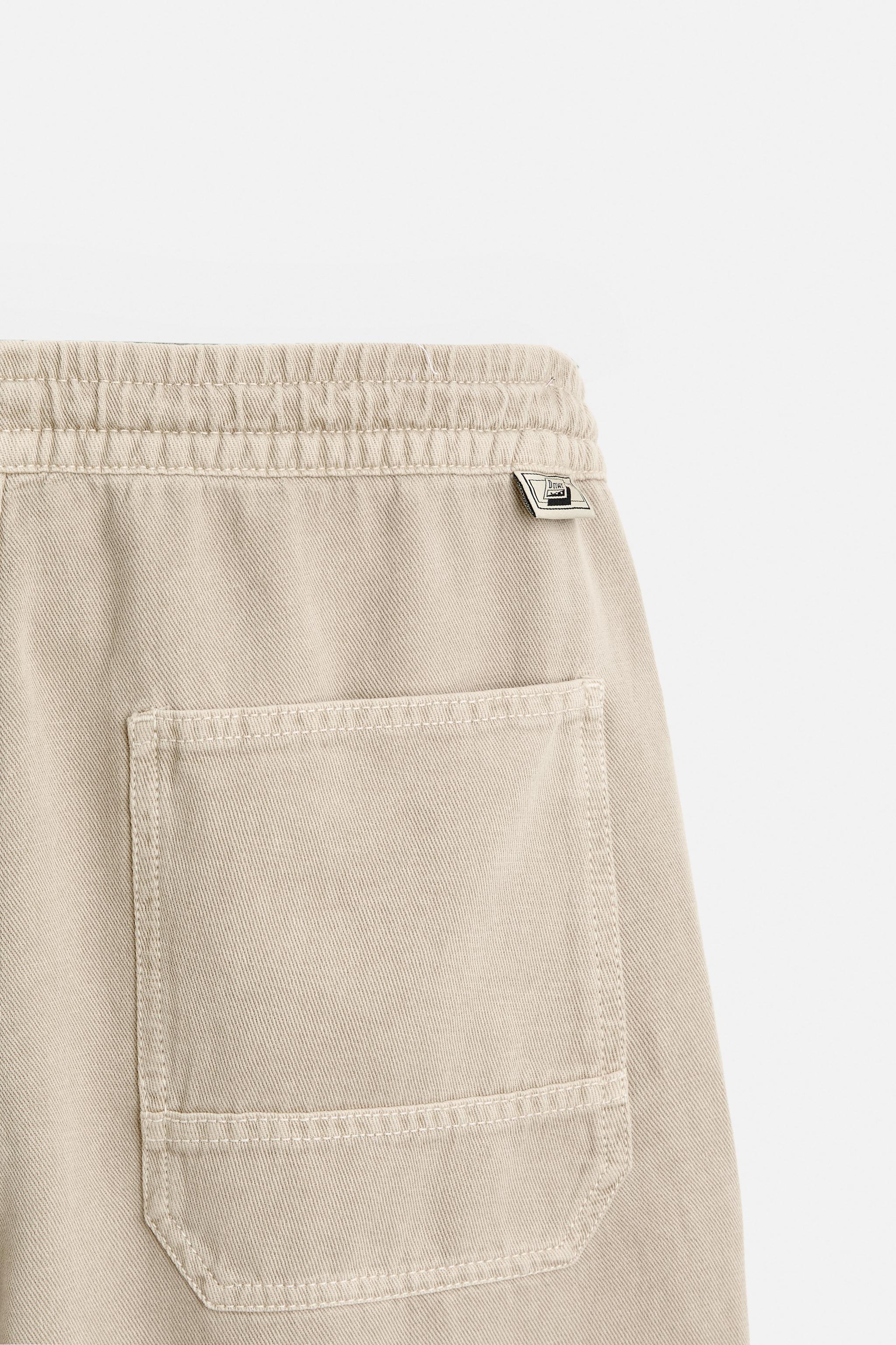 WASHED JOGGER WAIST PANTS Product Image