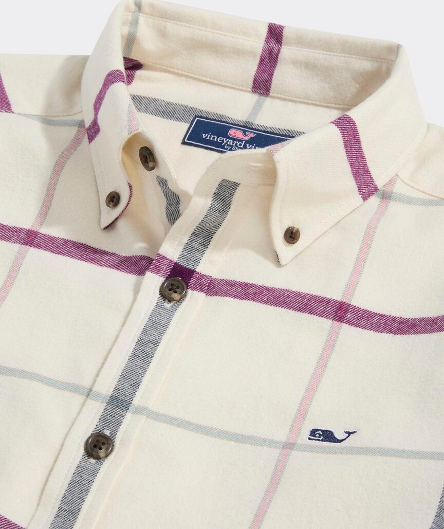 Vineyard Flannel Plaid Shirt Product Image