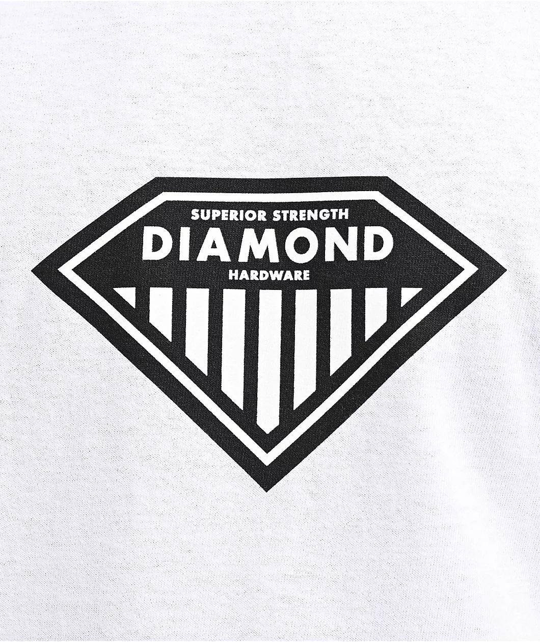 Diamond Supply Co. Industry Standard White T-Shirt Product Image