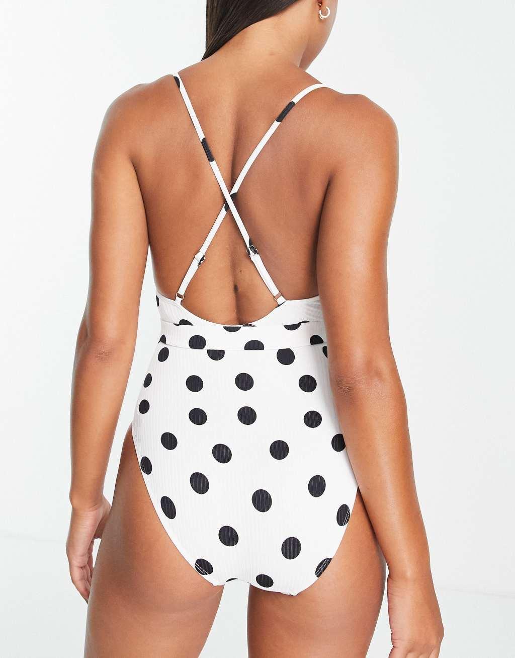 Accessorize belted swimsuit Product Image