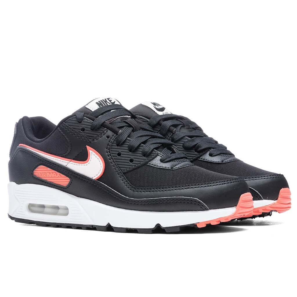 Women's Air Max 90 - Black/Light Soft Pink Female Product Image