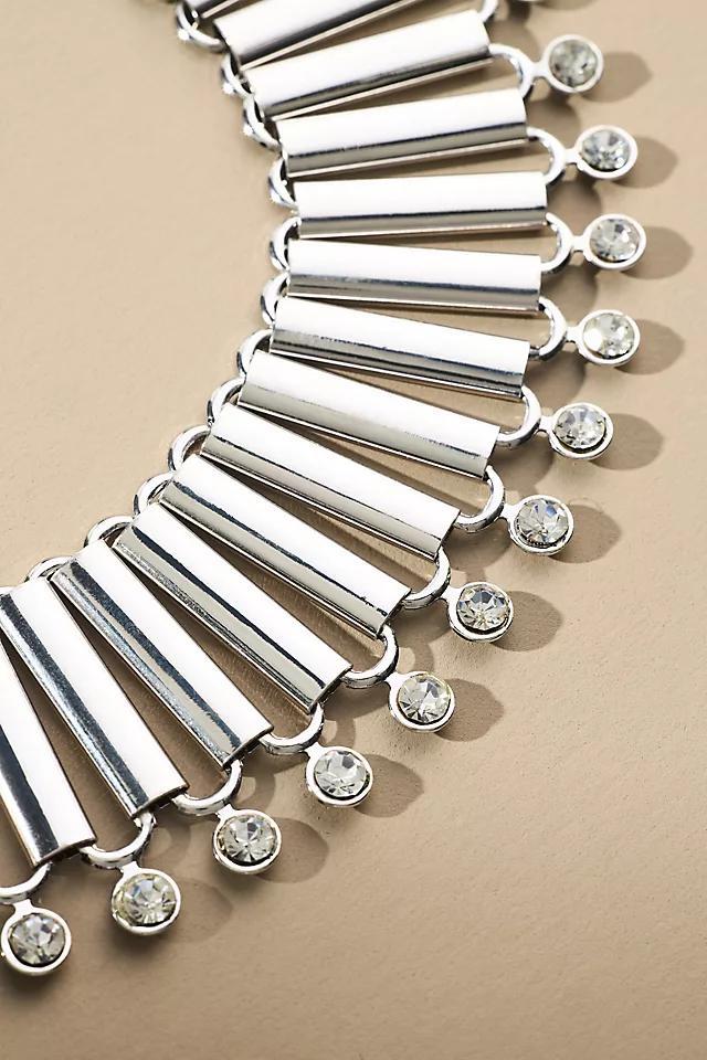 Crystal Fluted Collar Necklace Product Image