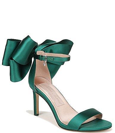 Pnina Tornai for Naturalizer Amour Satin Bow Back Dress Sandals Product Image