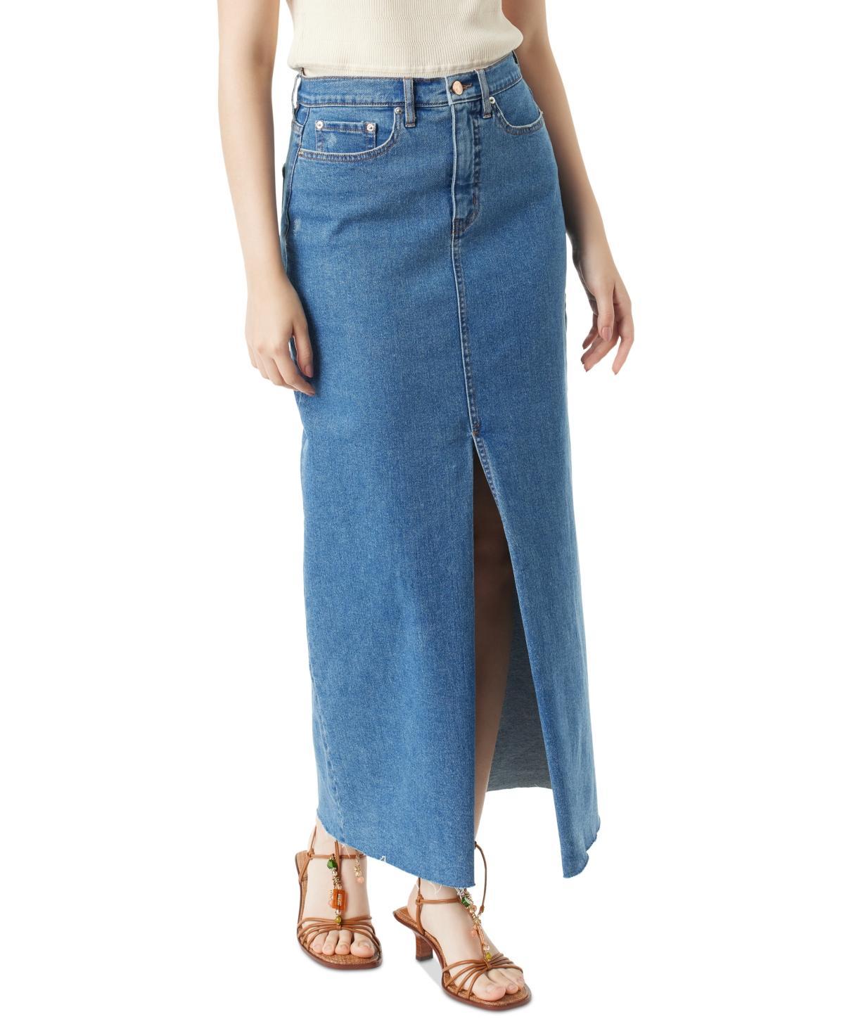 Sam Edelman Dempsey Front Slit Denim Maxi Skirt Product Image