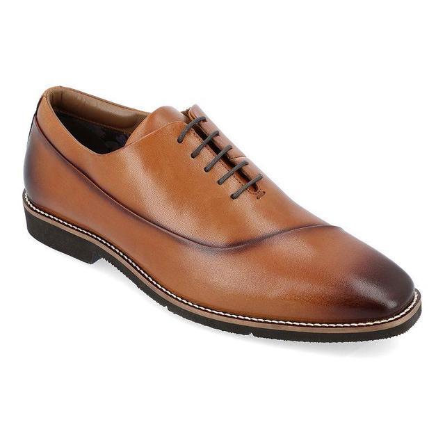 Thomas & Vine Odin Plain Toe Mens Leather Oxfords Red Product Image