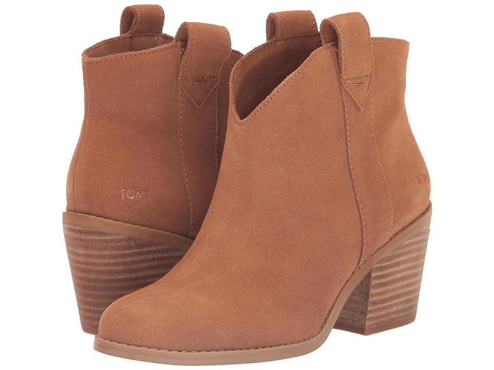 Toms Womens Constance Pull On Western Booties Product Image