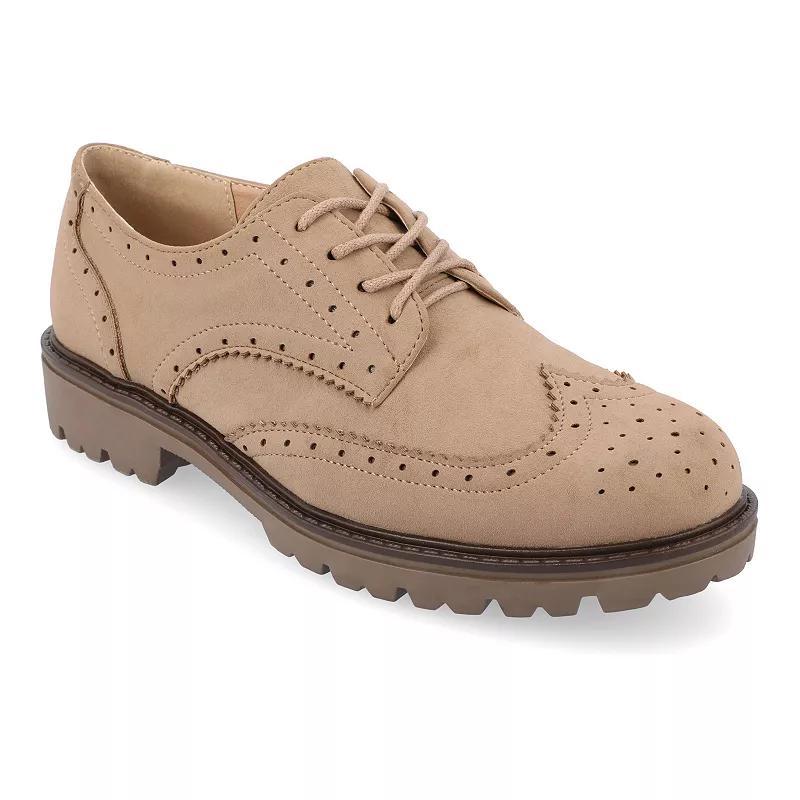 Journee Collection Claudiya Tru Comfort Foam Womens Oxford Shoes Product Image