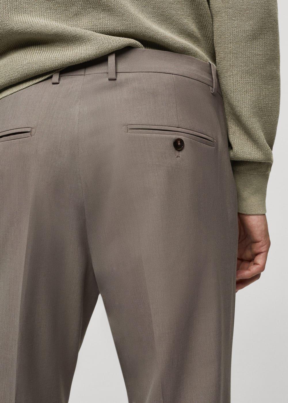 MANGO MAN - Suit pants beigeMen Product Image