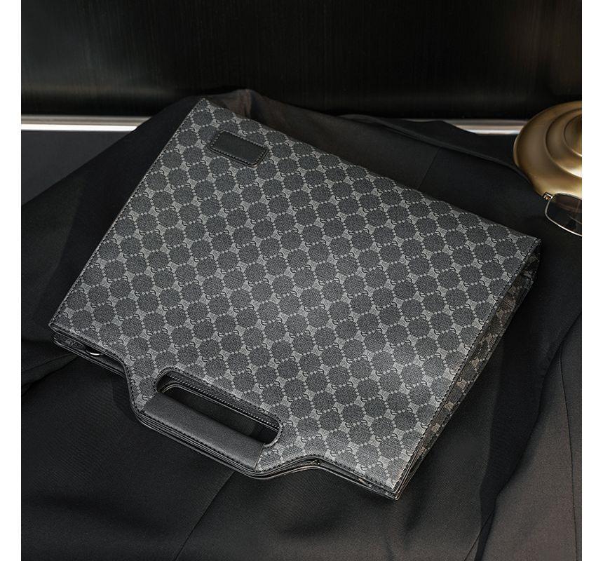 Faux Leather Briefcase Product Image