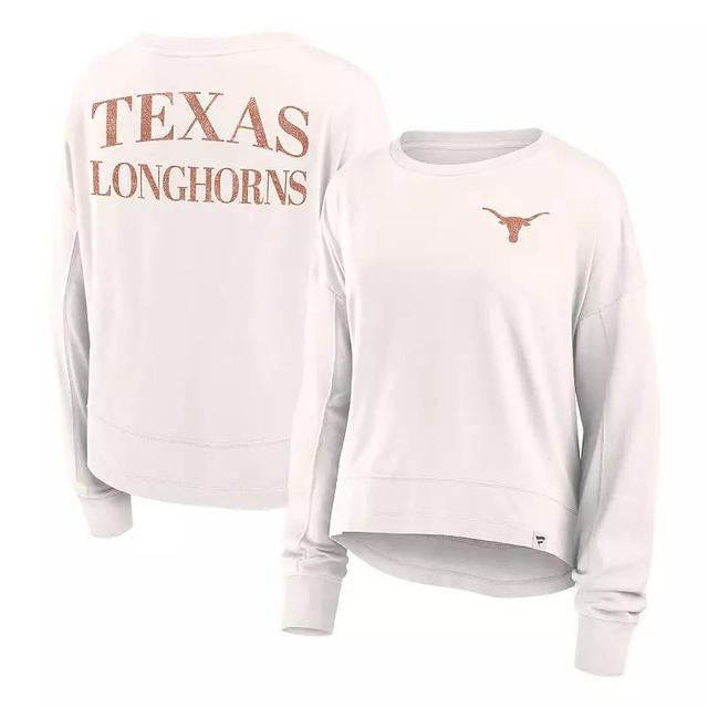 Womens Fanatics Branded Texas Longhorns Kickoff Full Back Long Sleeve T-Shirt Product Image