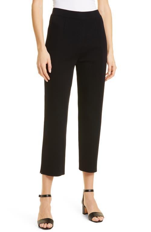 Womens High-Rise Cropped Pants Product Image