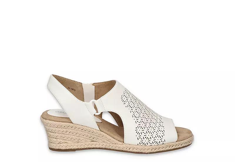 Easy Street Serena Womens Espadrille Wedge Sandals Product Image