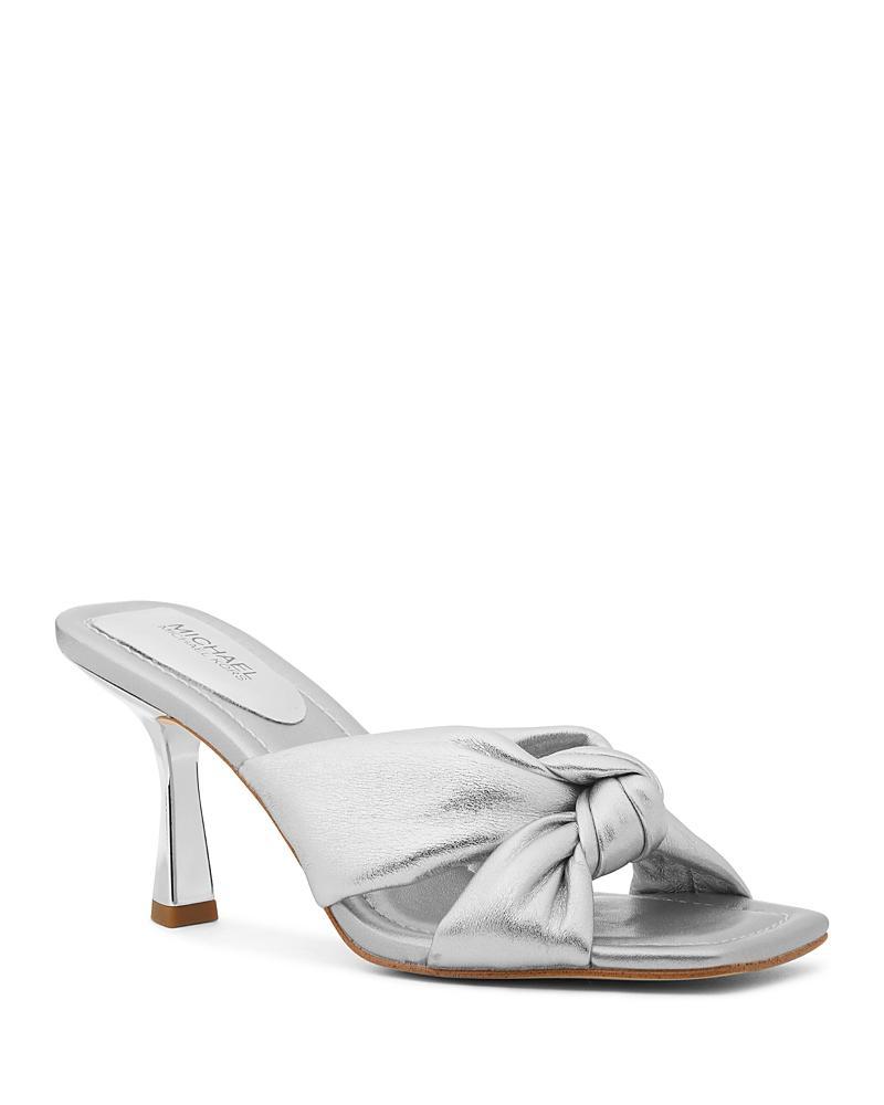 Michael Kors Womens Elena High Heel Mules Product Image