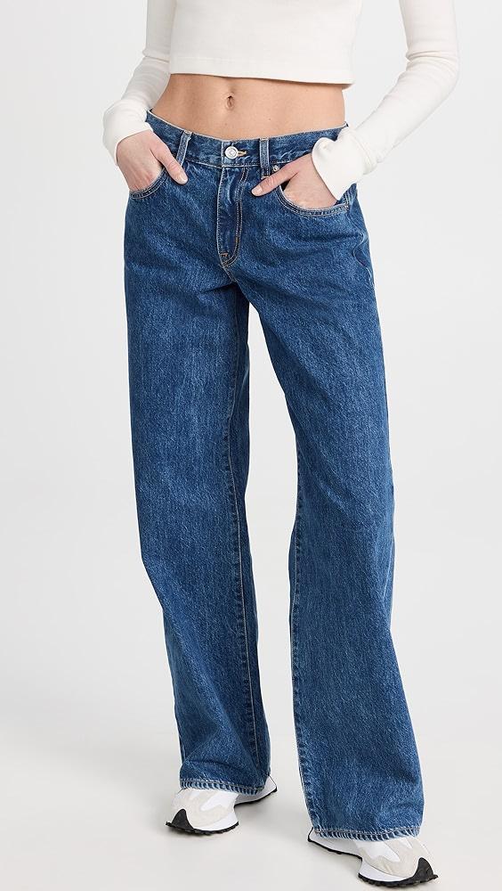 SLVRLAKE Mica Wide Leg Jeans | Shopbop Product Image