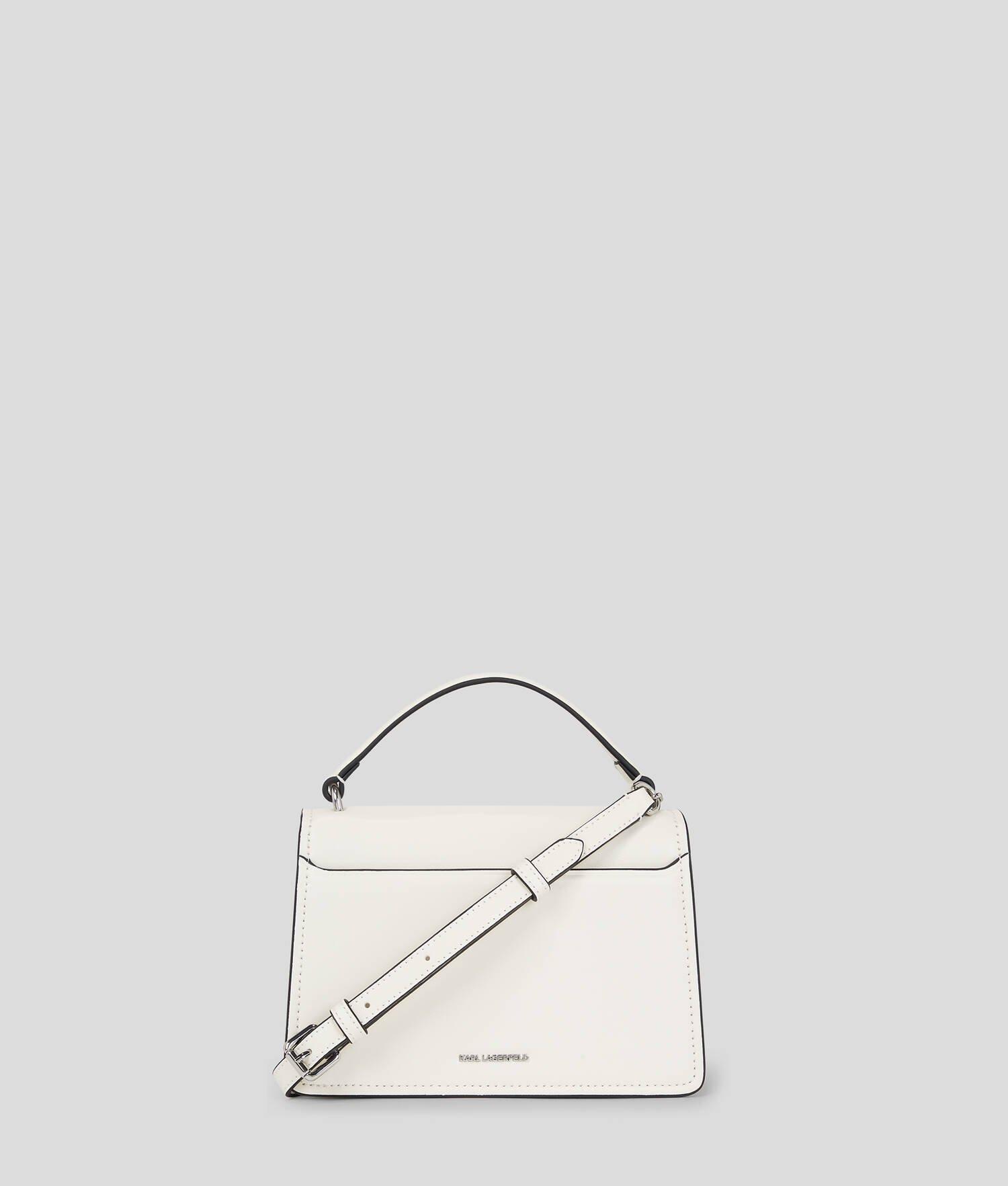 IKON LOCK LEATHER CROSSBODY BAG Product Image