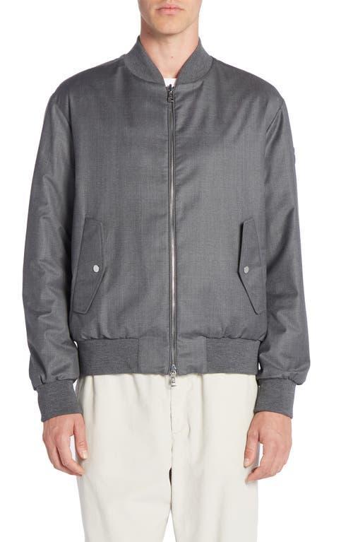 Mens Aver Quilted Down Bomber Jacket Product Image