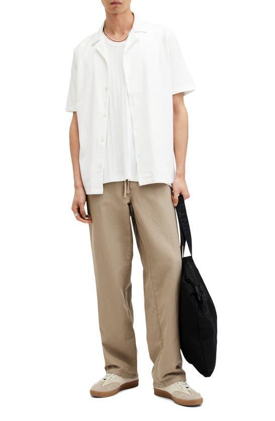 ALLSAINTS Hudson Camp Shirt In Cliff White Product Image