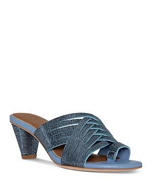 Donald Pliner Alannis Woven Leather Toe Loop Sandals Product Image