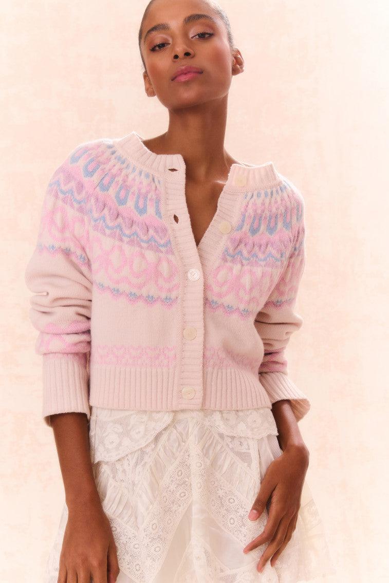 Shantae Wool Knit Cardigan Product Image