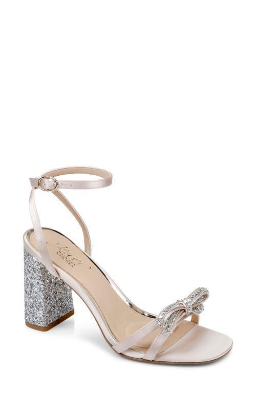 Jewel Badgley Mischka Hillary Leather) Women's Sandals Product Image