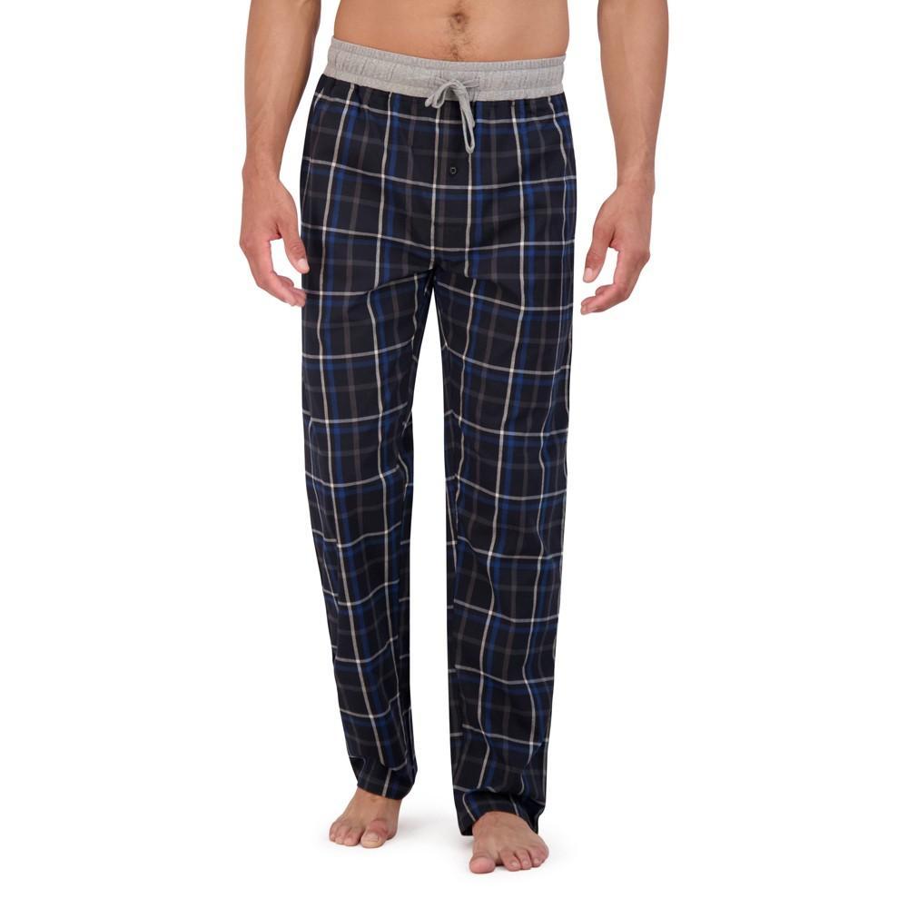 Hanes Premium Mens Plaid Stretch Woven Sleep Pajama Pants Product Image