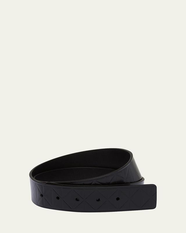 Mens Brushed Leather Belt Strap Product Image