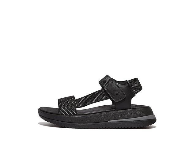 FitFlop Surff Two-Tone Webbing Leather Back-Strap Sandal Women's Sandals Product Image