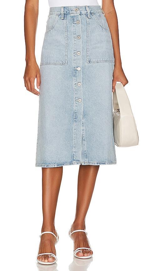 Womens Anouk Denim Skirt Product Image