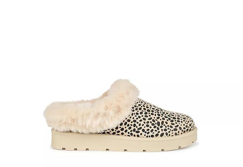 Journee Collection Whisp Womens Faux-Fur Trim Slippers Product Image