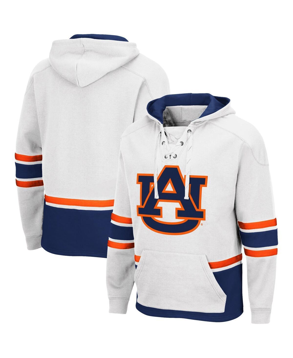 Mens Colosseum Auburn Tigers Lace Up 3.0 Pullover Hoodie Product Image