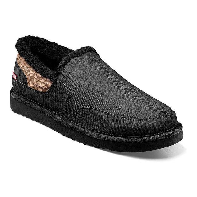 Stacy Adams Coze Moc Toe Mens Slip-On Shoes Black Product Image